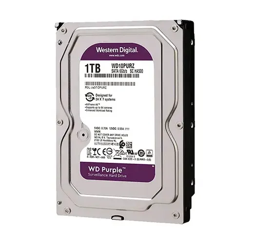 DISCO DURO  PURPLE 1TB/ Intellipower 3.5" SATA WD (36 meses de garantía)